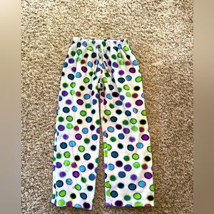 Totally girl kids pajamas poka dot fun bottom size X-Large